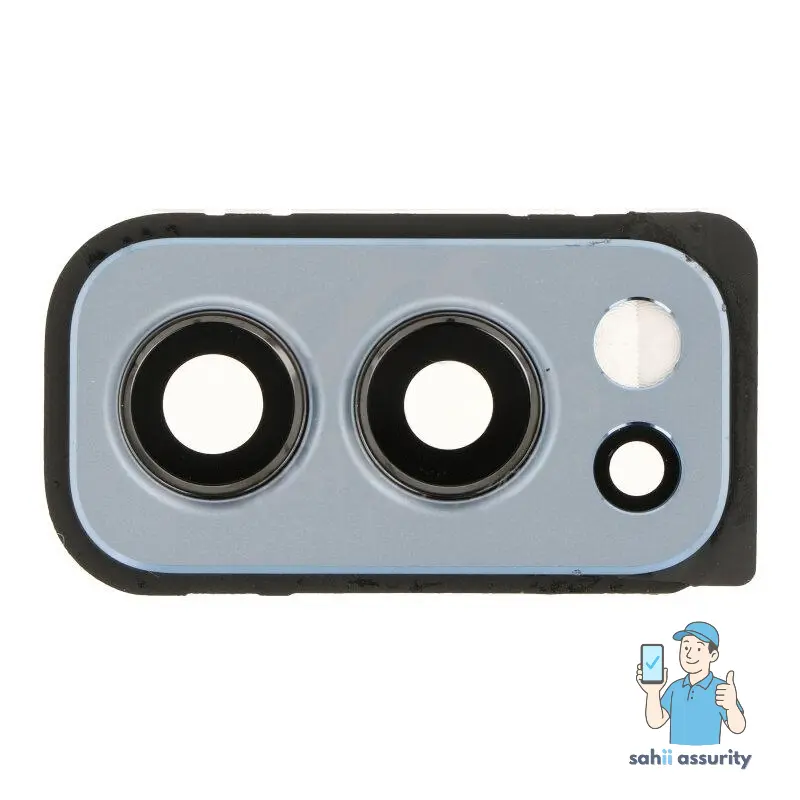 Camera Lens Glass with Frame for OnePlus Nord 2 5G 